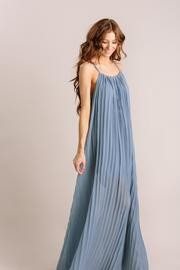Trina Pleated Maxi Dress | Morning Lavender