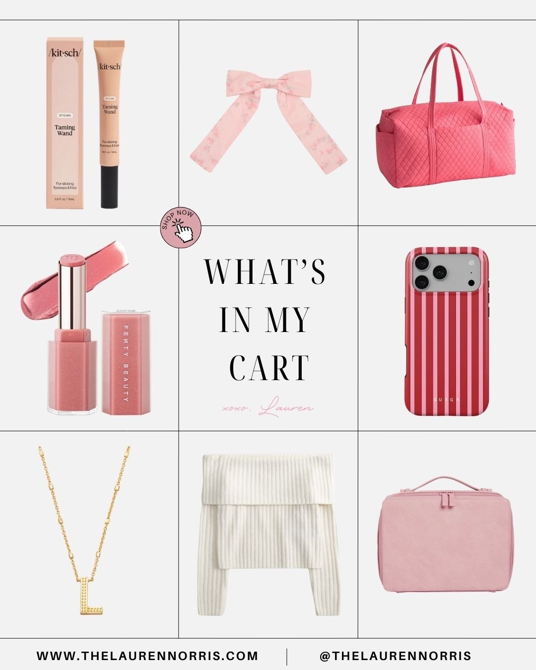 From makeup bags to phone cases, these are all of the things I am currently LOVING and that are in my cart! 💕❤️

#LTKGiftGuide #LTKootd #LTKFindsUnder100
