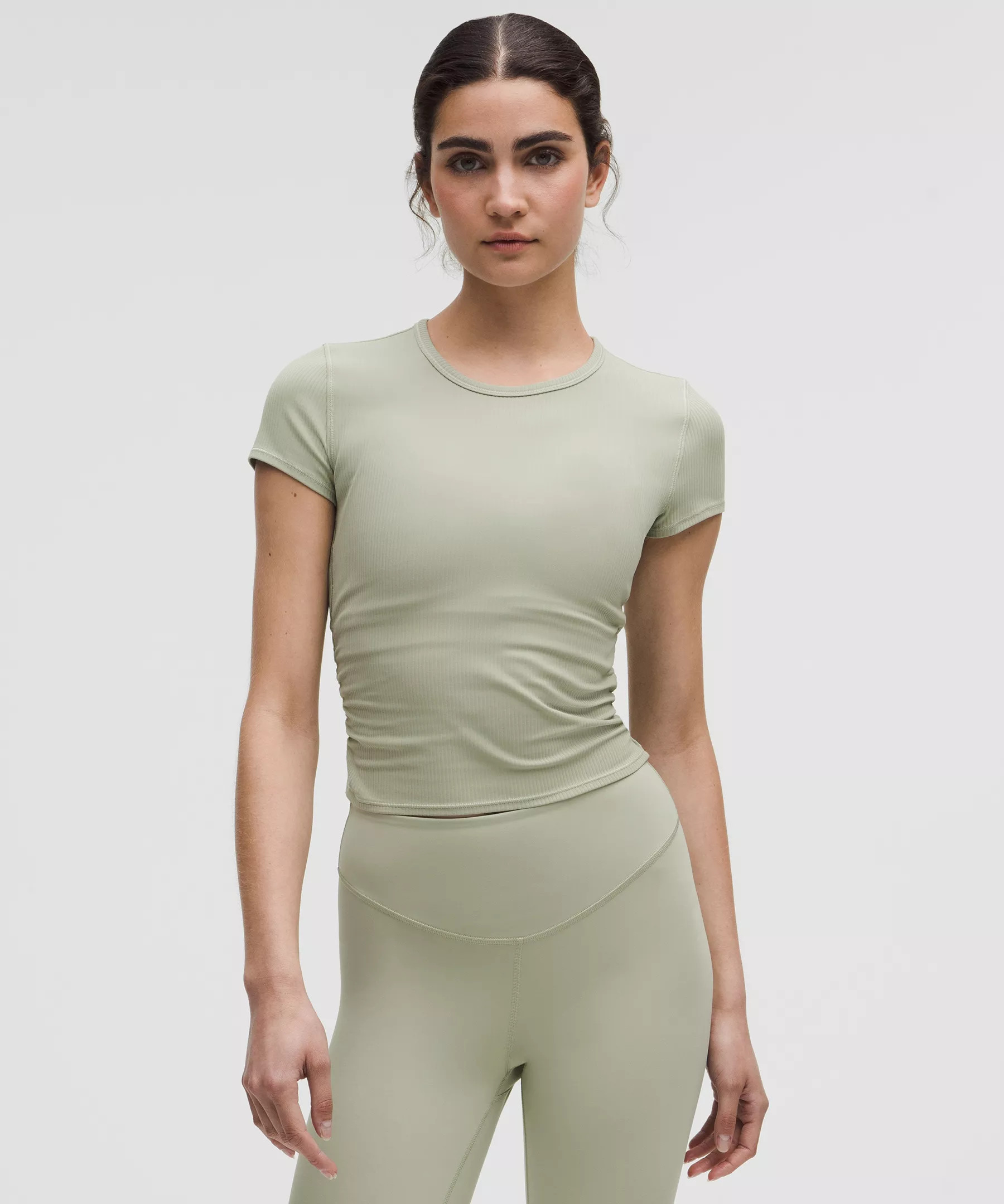 All It Takes Back-Twist Ribbed Short-Sleeve Shirt | Lululemon (US)