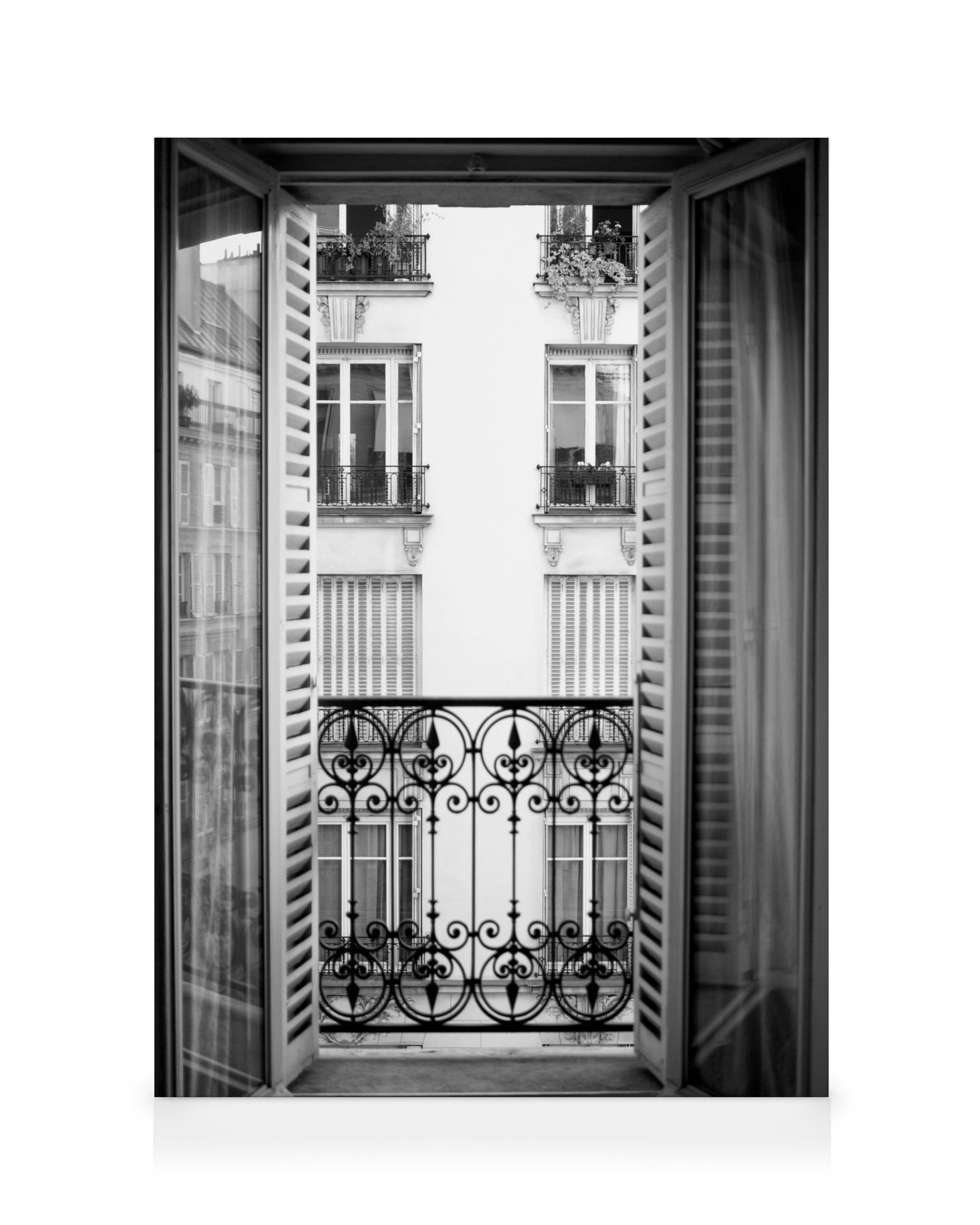 Parisian Balcony Canvas print | Desenio