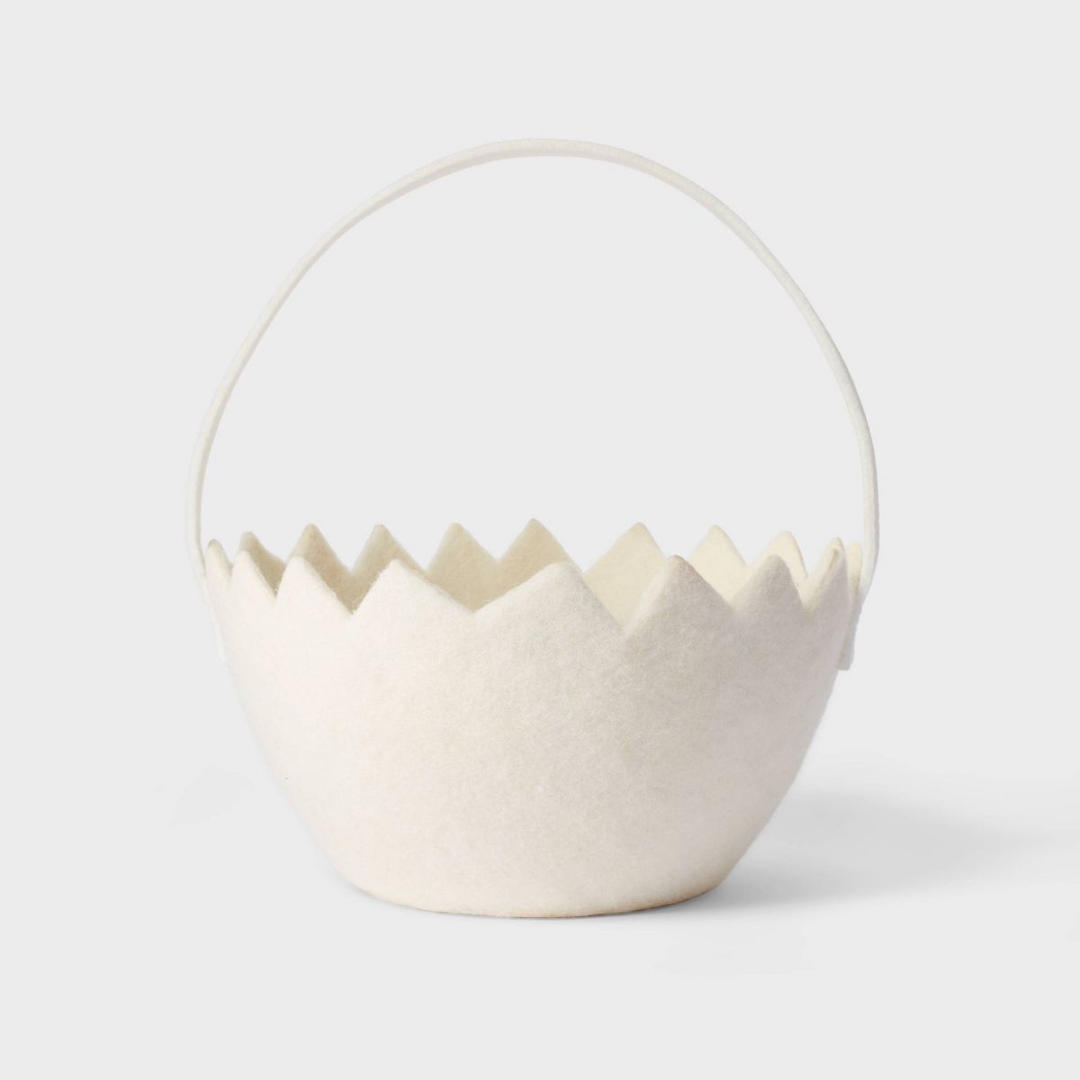 Easter Figural Egg Basket White - Spritz™ | Target