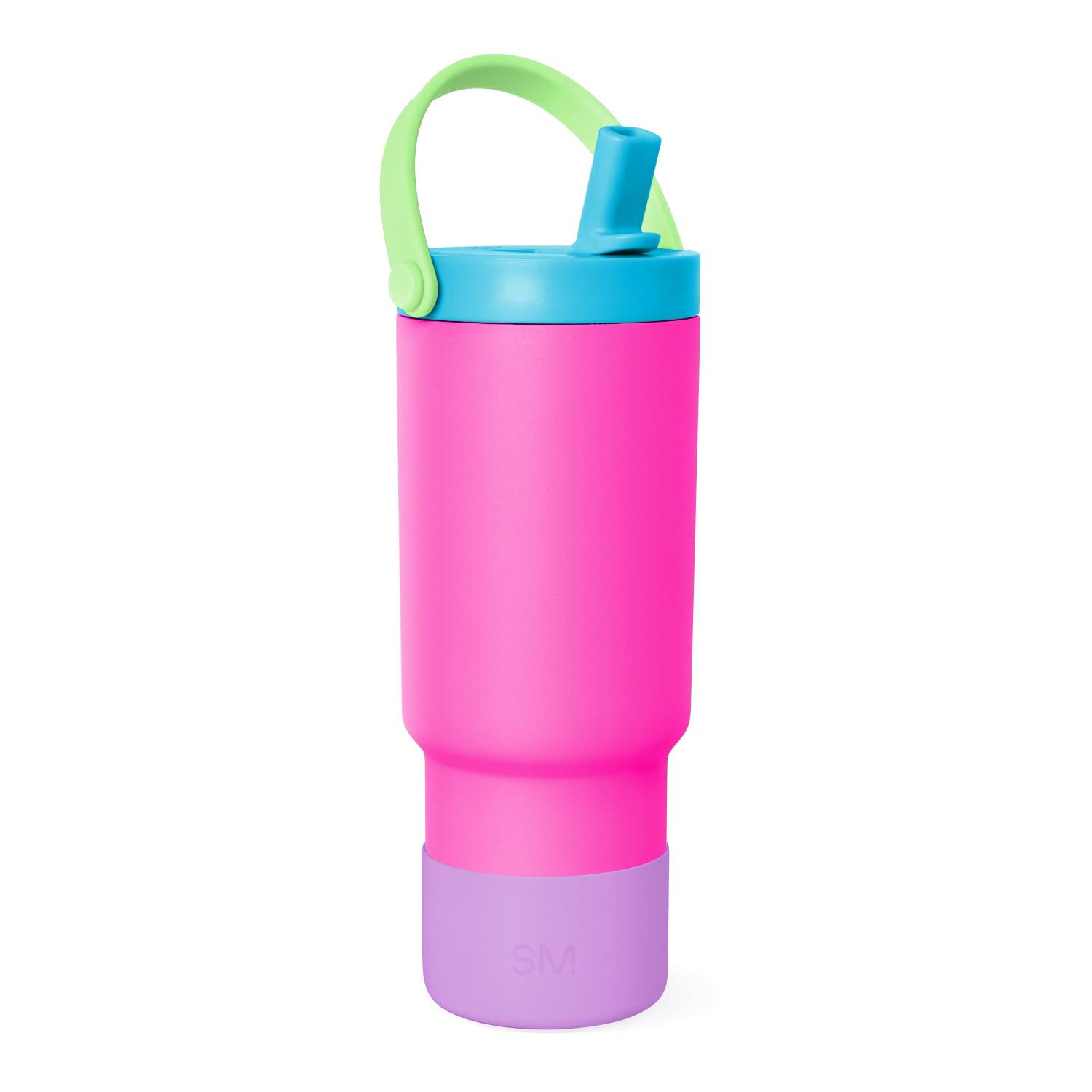 Simple Modern Trek Pivot | 24oz Kids Flip Straw Tumbler with Handle and Silicone Boot | Insulated... | Amazon (US)