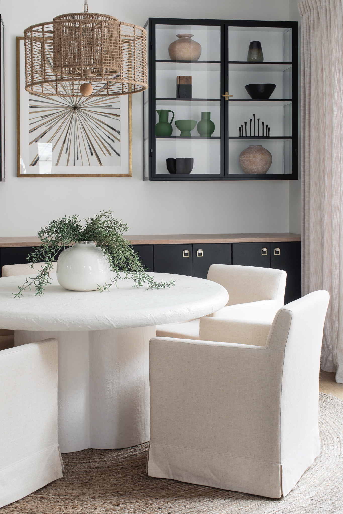 The BEST dining chairs with hidden casters and our exact concrete dining table in our breakfast room.
Exact table and chairs linked along with several similar options.

#LTKSaleAlert #LTKHome