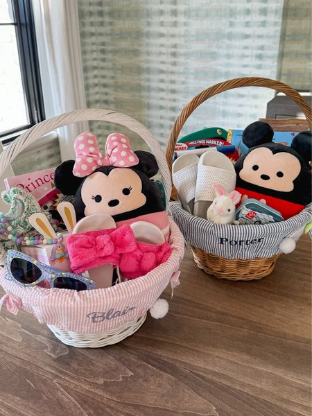 Mickey & Minnie themed Easter basket to get the kids excited for their first trip to Disney World! 🐣 

#LTKkids #LTKSeasonal