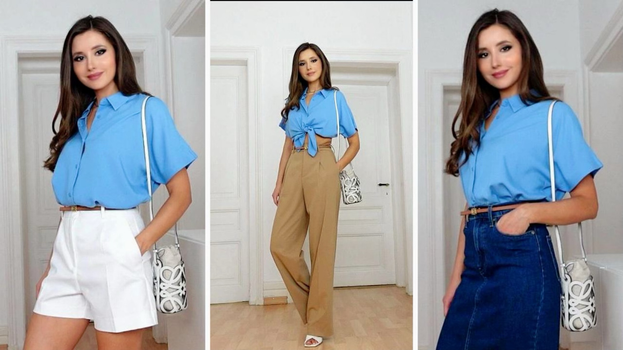 3 OUTFITS with 1 SHIRT | SUMMER Capsule Wardrobe  2023 

#LTKstyletip #LTKFind #LTKeurope