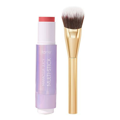 Tarte tarte Maracuja Juicy Lip & Cheek Multistick with Brush - Firecracker | HSN