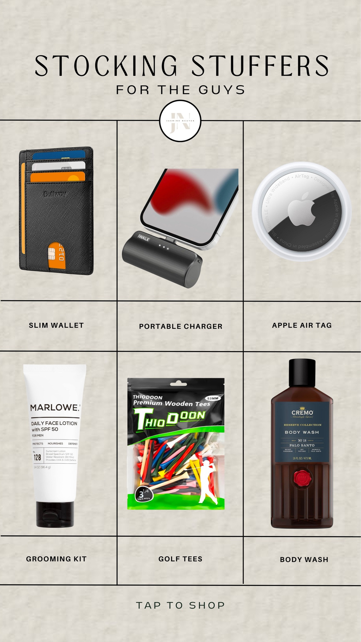 Stocking Stuffers - For Him! 

#LTKGiftGuide #LTKmens #LTKHoliday