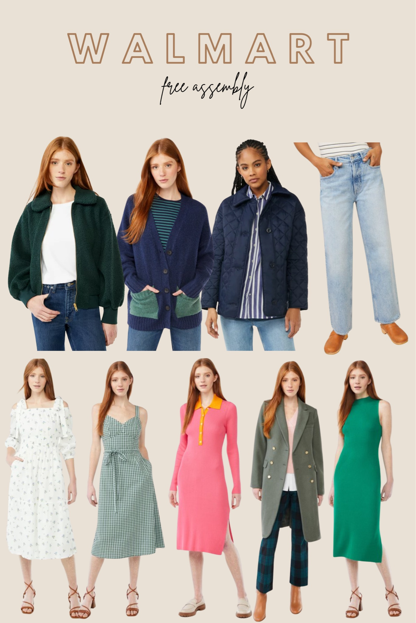 @walmart #walmartpartner #ad 
Walmart finds, free assembly, casual style, affordable outfits 

#LTKSeasonal #LTKFind #LTKSale