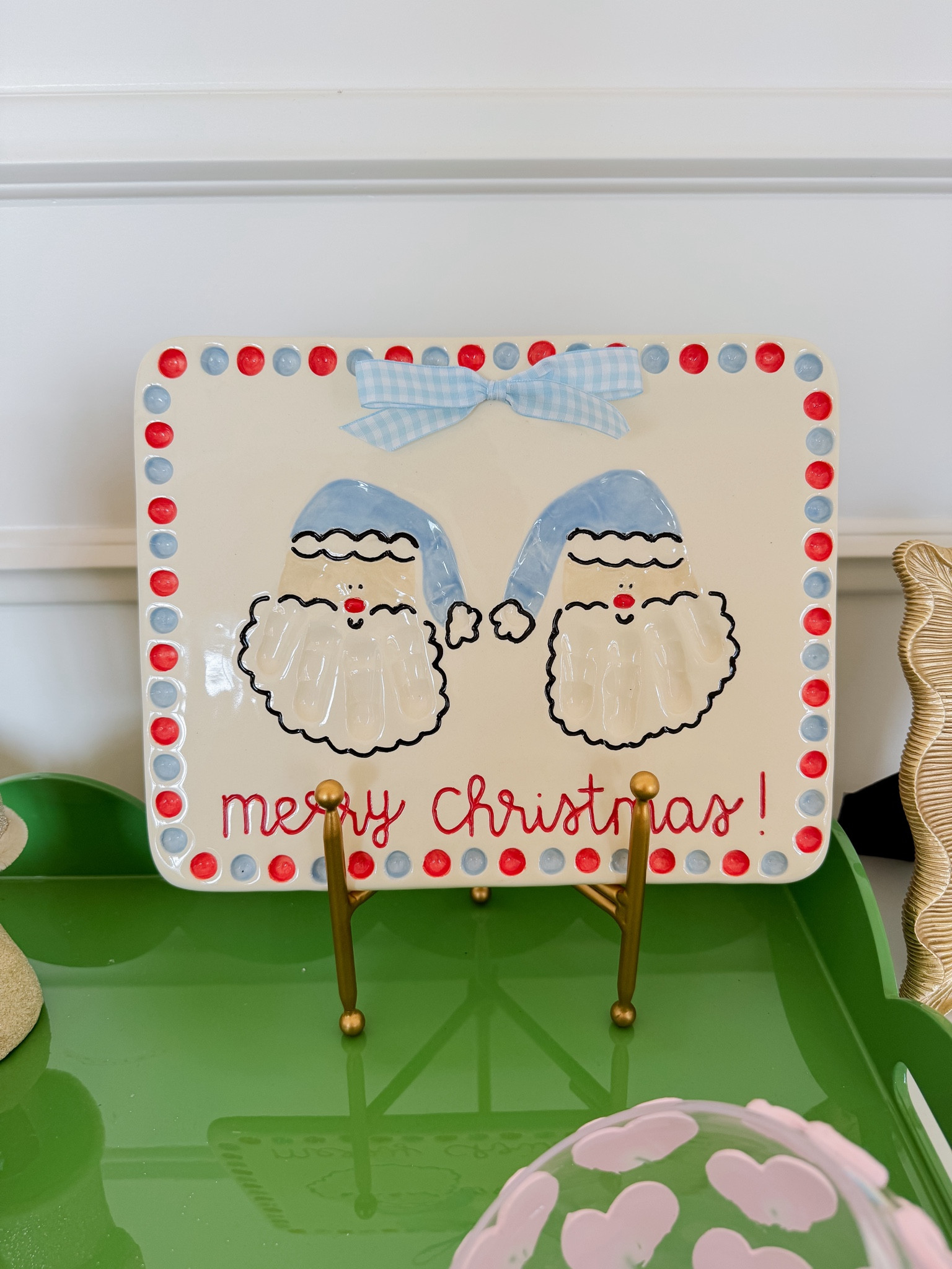 Gold easel 

#LTKHoliday #LTKSeasonal #LTKHome