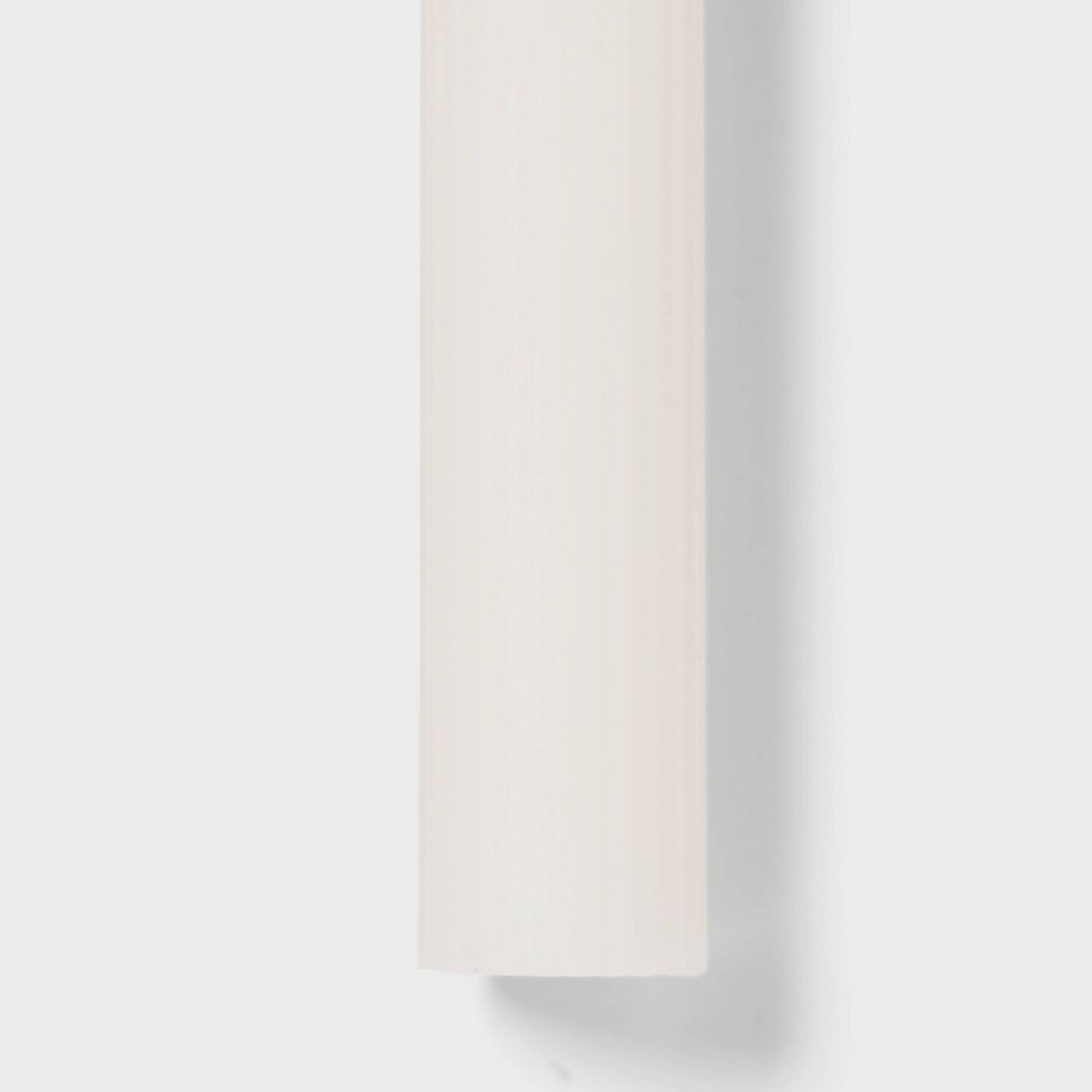 2pk 1.06oz 10" Gardenia Unscented Ribbed Taper Flame Candles - Threshold™ | Target