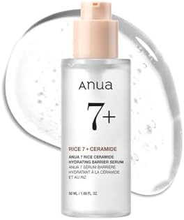 ANUA Rice Ceramide 7 Hydrating Barrier Serum, Moisturizing Serum for Face, Rice, Hyaluronic Acid,... | Amazon (US)