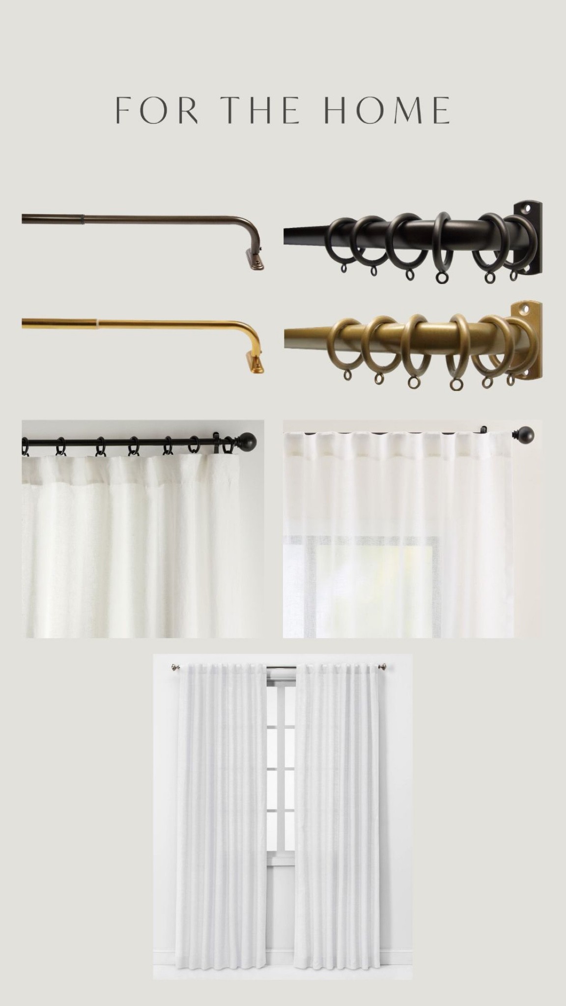 French Return Drapery Hardware Curated On Ltk