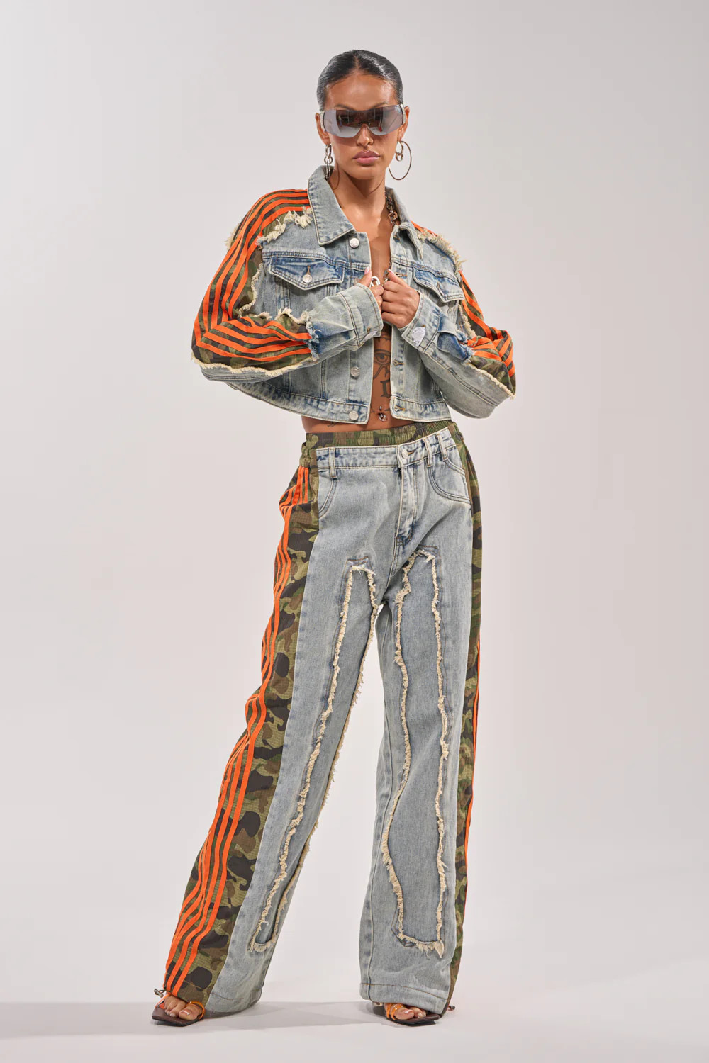ALL AROUND THE WORLD AGAIN RELAXED FIT DENIM | AKIRA