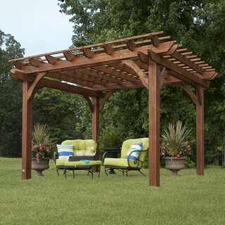 Backyard Discovery Cedar Pergola | Bed Bath & Beyond