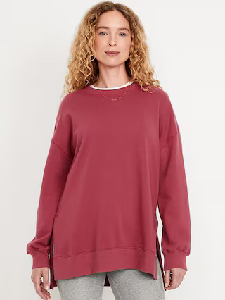 SoComfy Relaxed Tunic Sweatshirt | Old Navy (US)