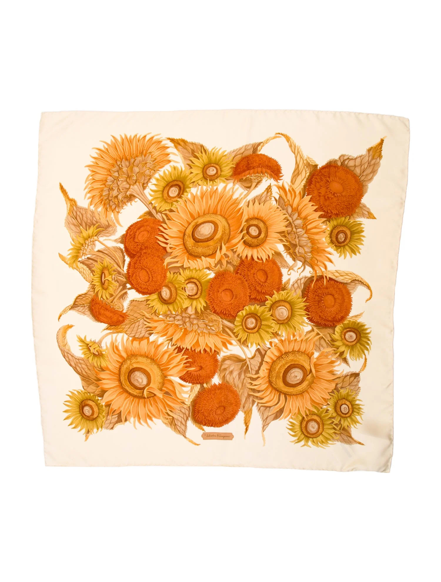 Silk Floral Print Scarf | The RealReal