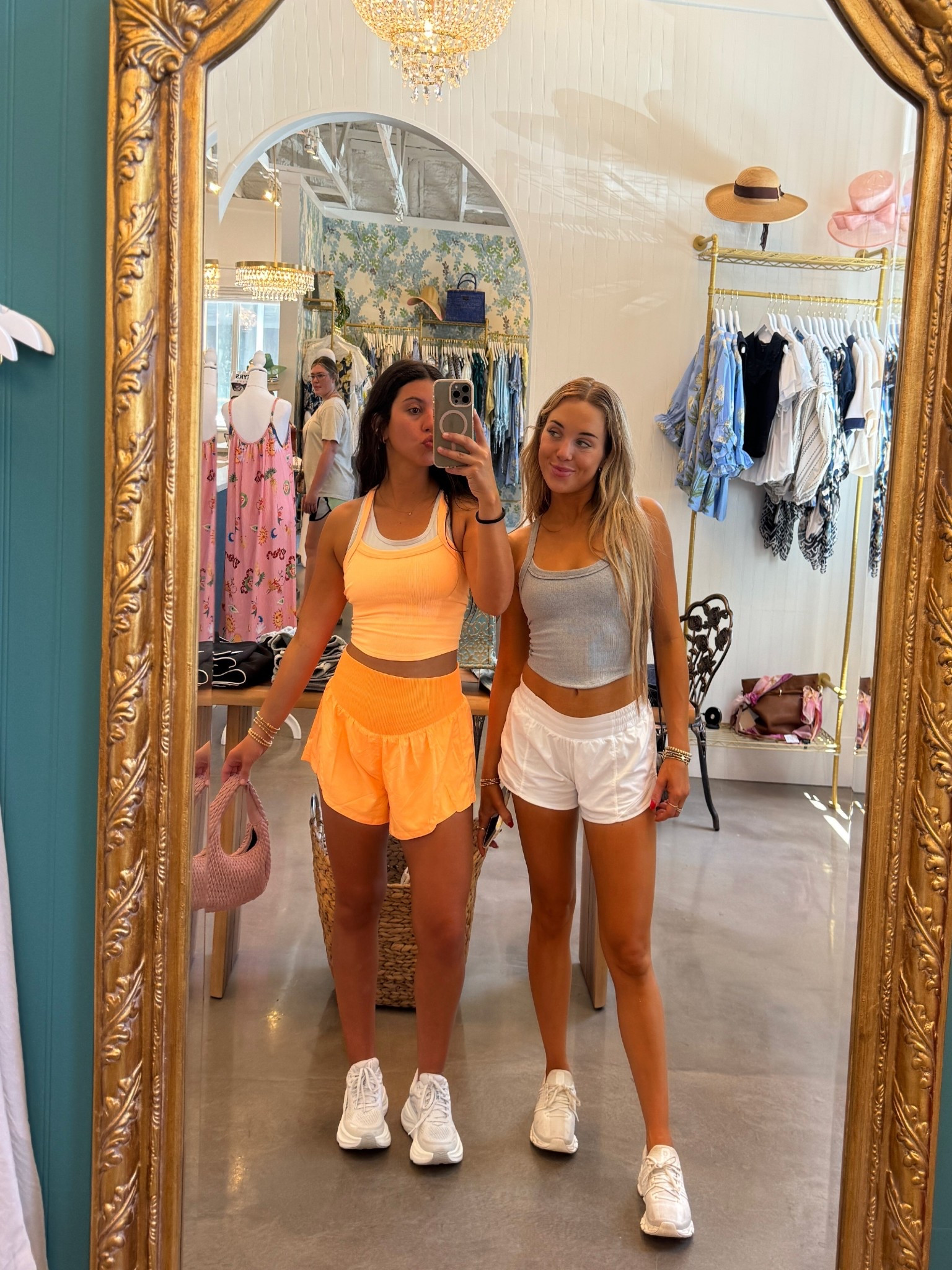 wearing the xs/s top and xs shorts 🧡

Free people movement, free people set, athleisure

#LTKStyleTip #LTKShoeCrush #LTKActive