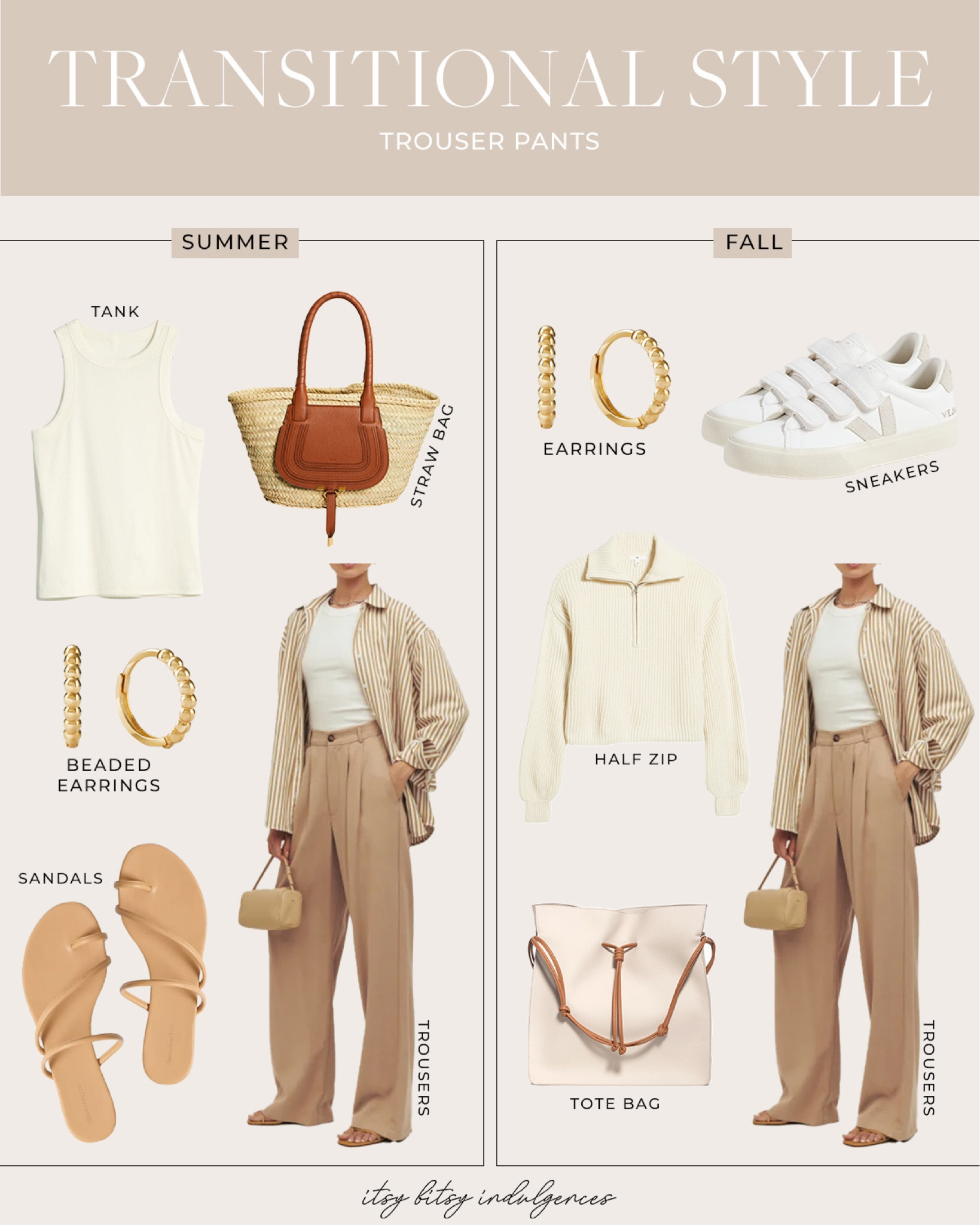 Transitioning these trousers from summer to fall 
They are such a great, versatile option. 


#LTKSeasonal #LTKstyletip