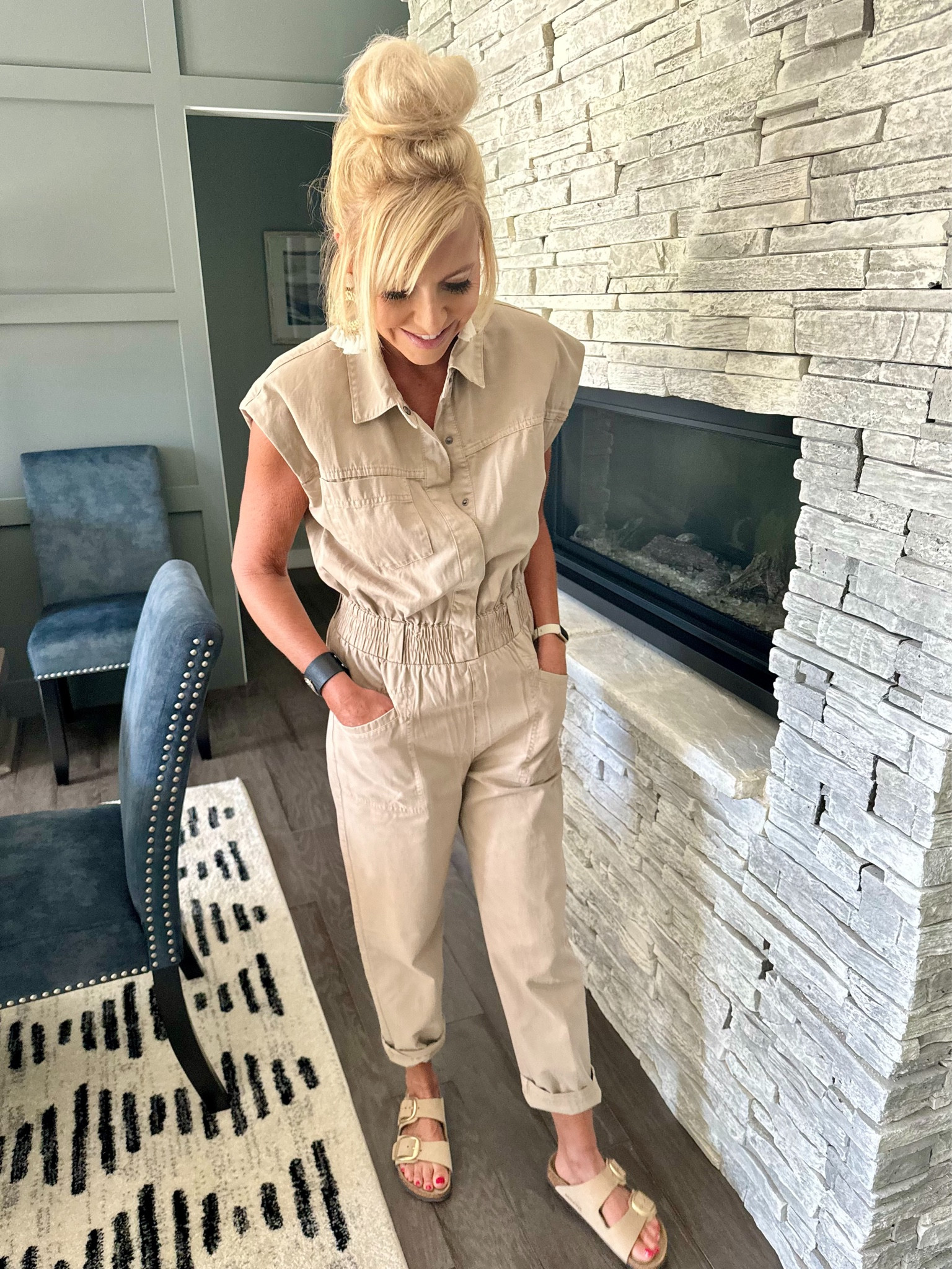 Gosh I love this Pistola jumpsuit. TTS #summeroutfit 

#LTKShoeCrush #LTKStyleTip #LTKOver40