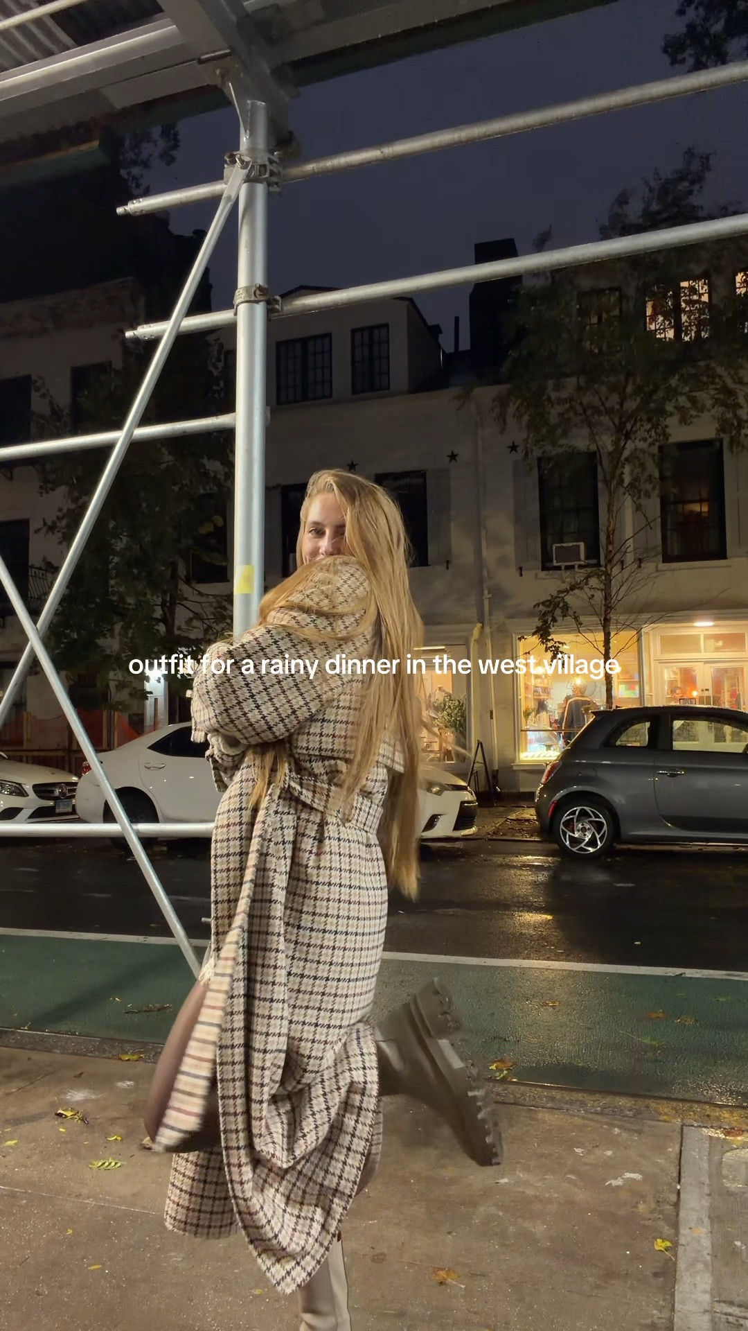 Cutest coziest rainy NYC dinner outfit featuring the best tights and Amazon silk shorts!! Sadly the coat is sold out but I linked similar! 

#LTKSeasonal #LTKStyleTip