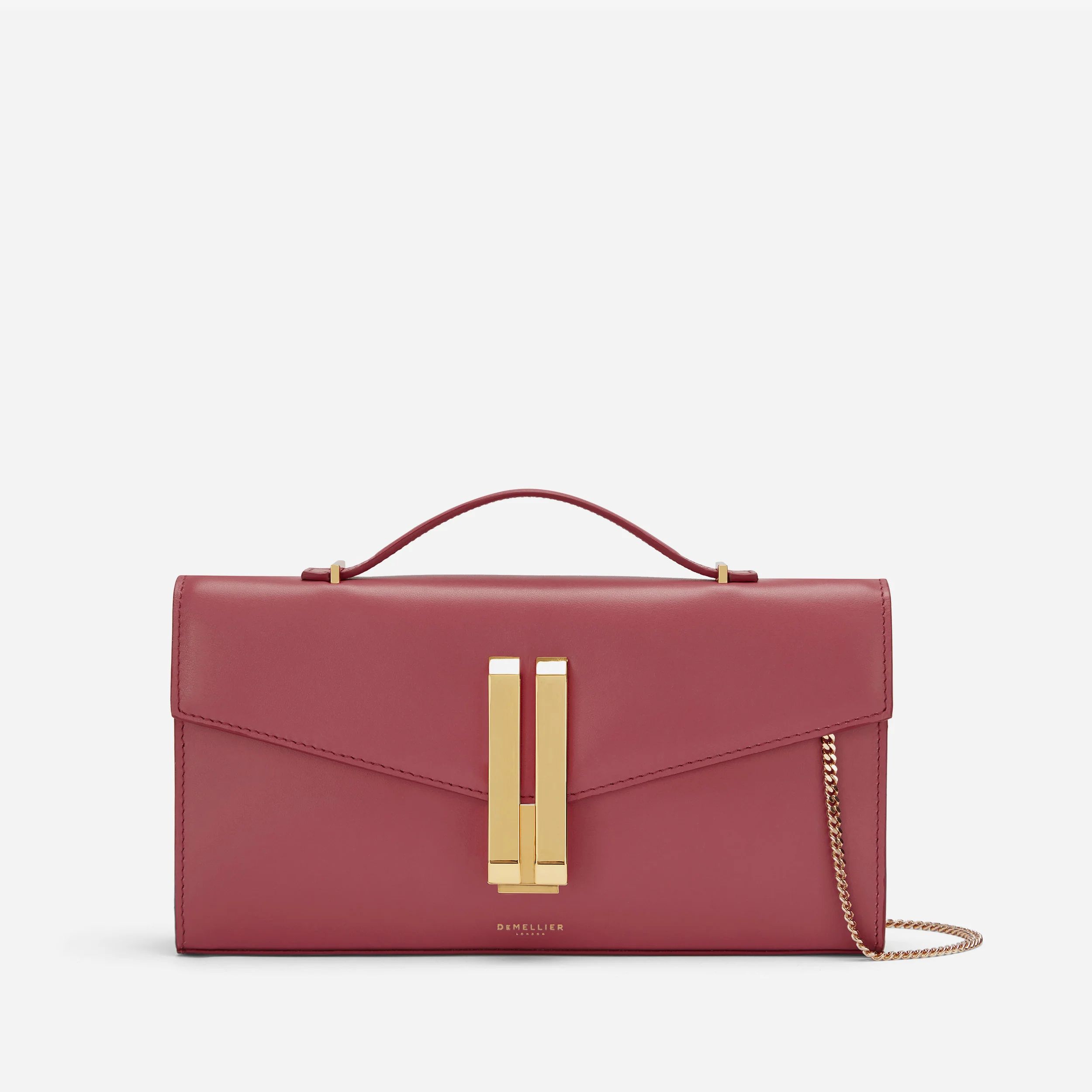 The Vancouver Clutch| Rose Smooth| DeMellier | DeMellier