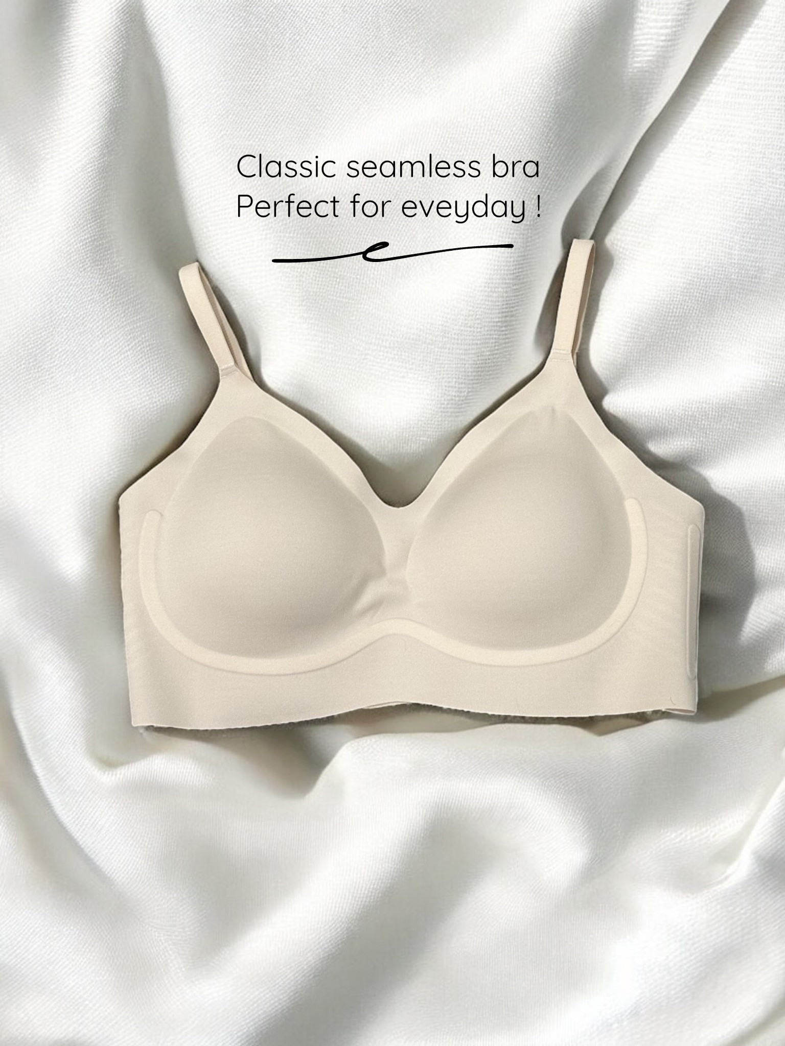 Classic seamless bra, perfect for everyday wear ! Seamless & wireless ❤️

#LTKStyleTip #LTKSummerEdit #LTKFindsUnder50