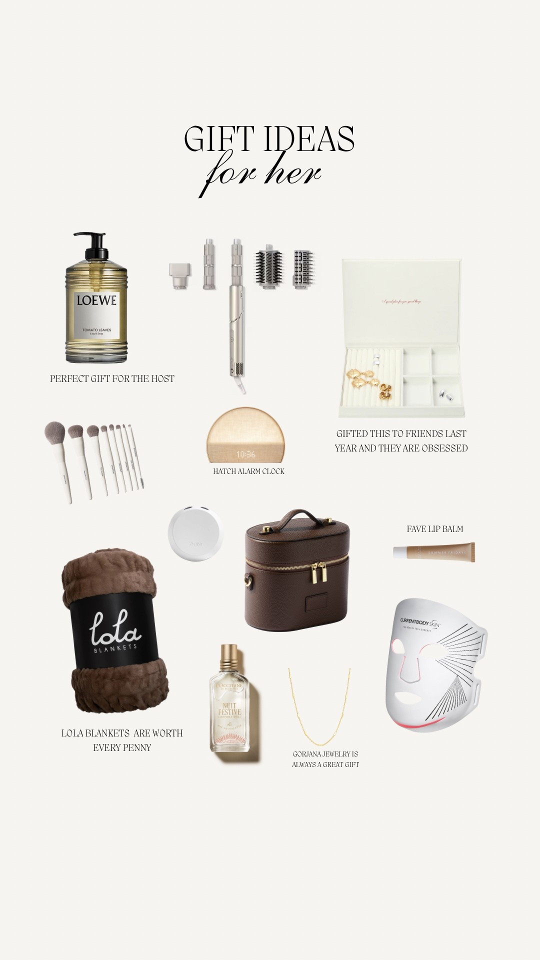 Gifts worth giving for the girly in your life!! 

#LTKCyberWeek #LTKHoliday #LTKGiftGuide