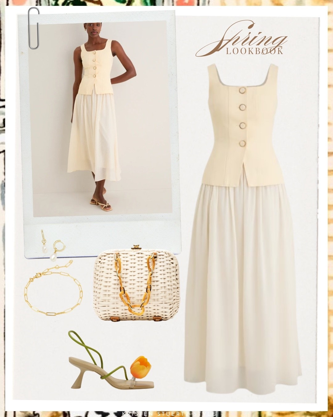The perfect midi dress for Easter 2026! I’ve paired this cream midi dress with a Frances Valentine wicker clutch, Cult Gaia heels and gold accessories.

@Tuckernuck @ltk 

#date night outfits #spring outfits 2026 #spring dresses #easter dress women #vacation outfits beach #ltkshoecrush

#LTKTall #LTKootd #LTKOver40

#LTKootd #LTKOver40 #LTKTall