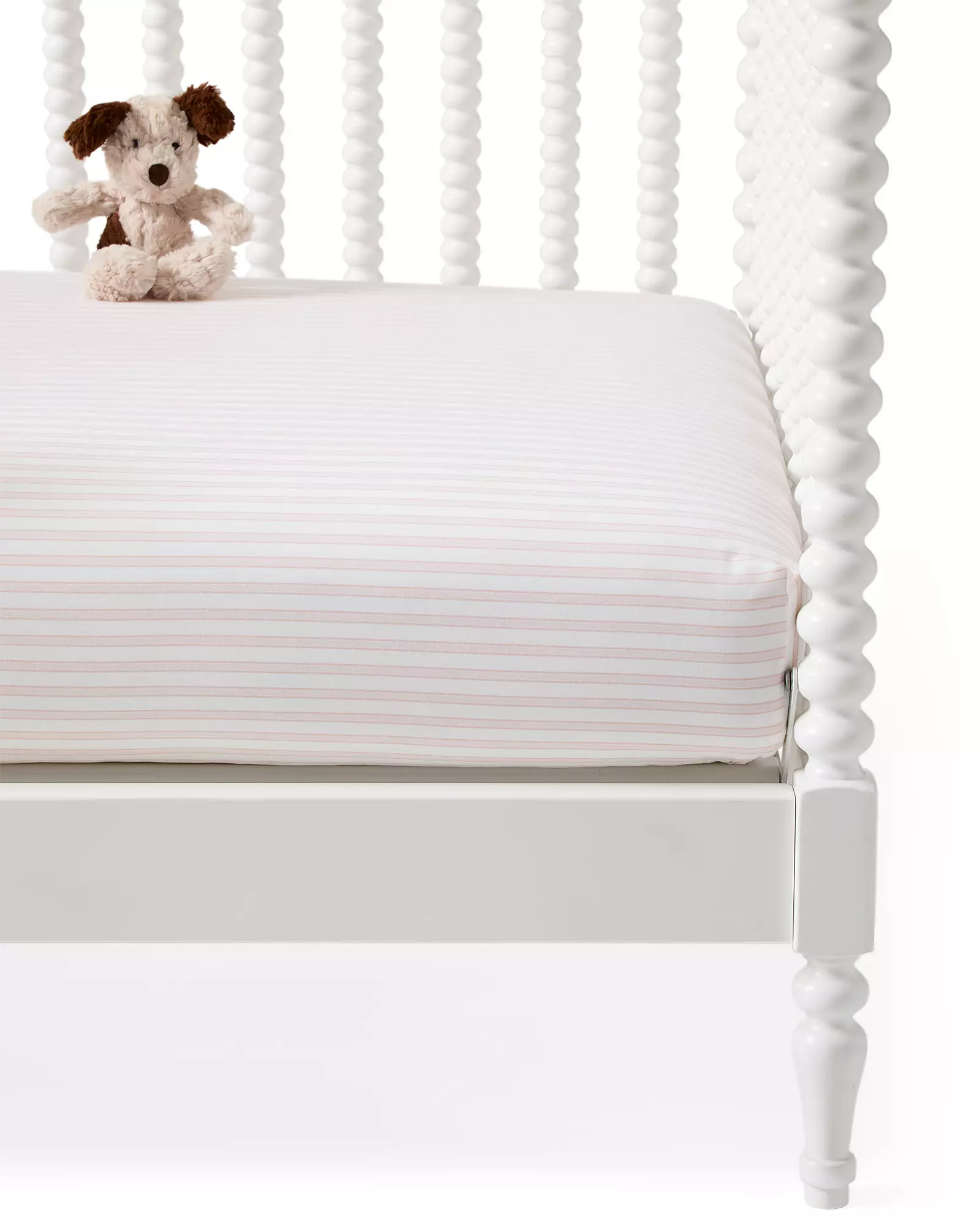 Oxford Stripe Crib Sheet | Serena and Lily