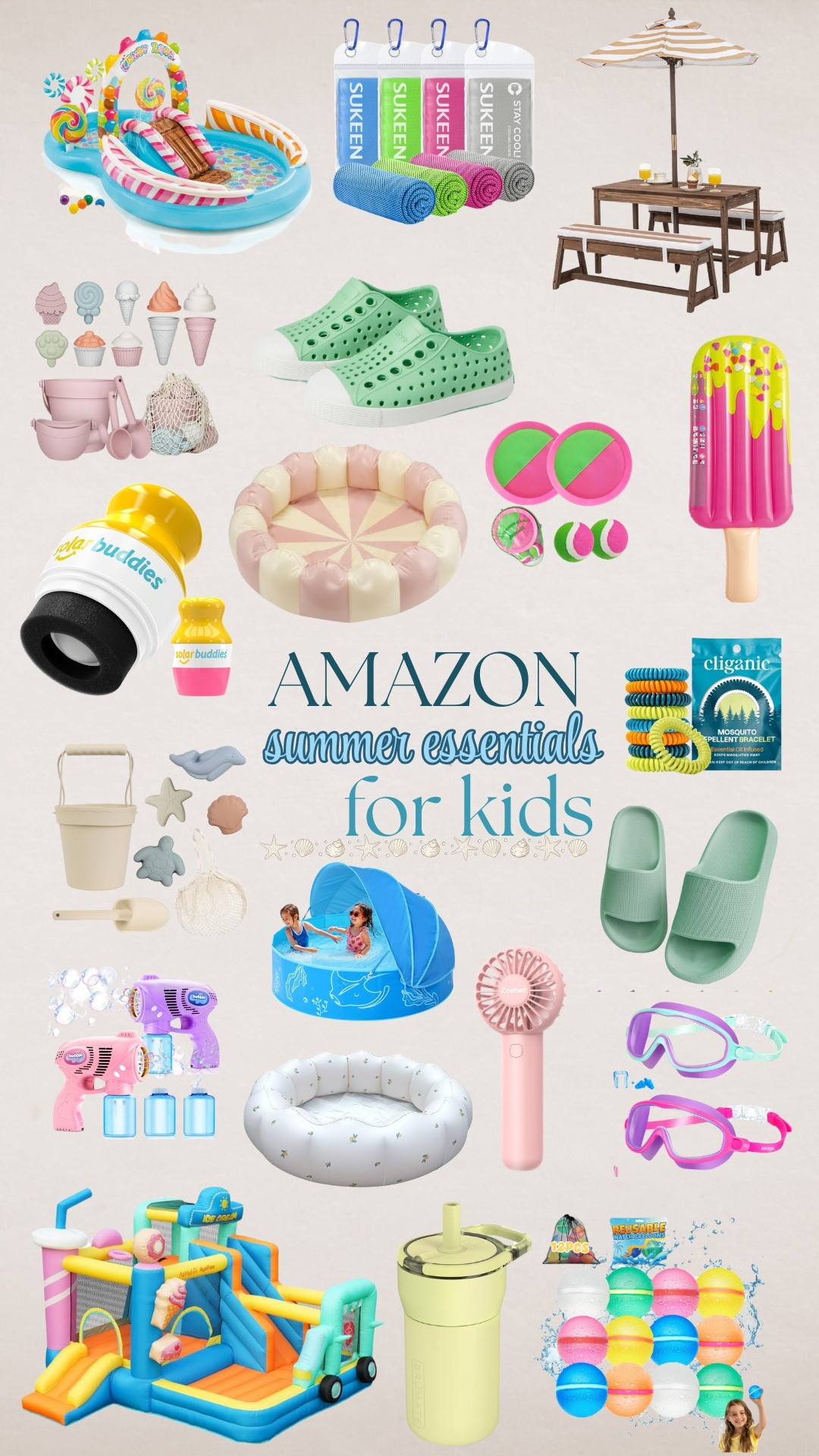 Summer essentials for the kiddos 

#LTKmomlife #LTKSeasonal #LTKKids