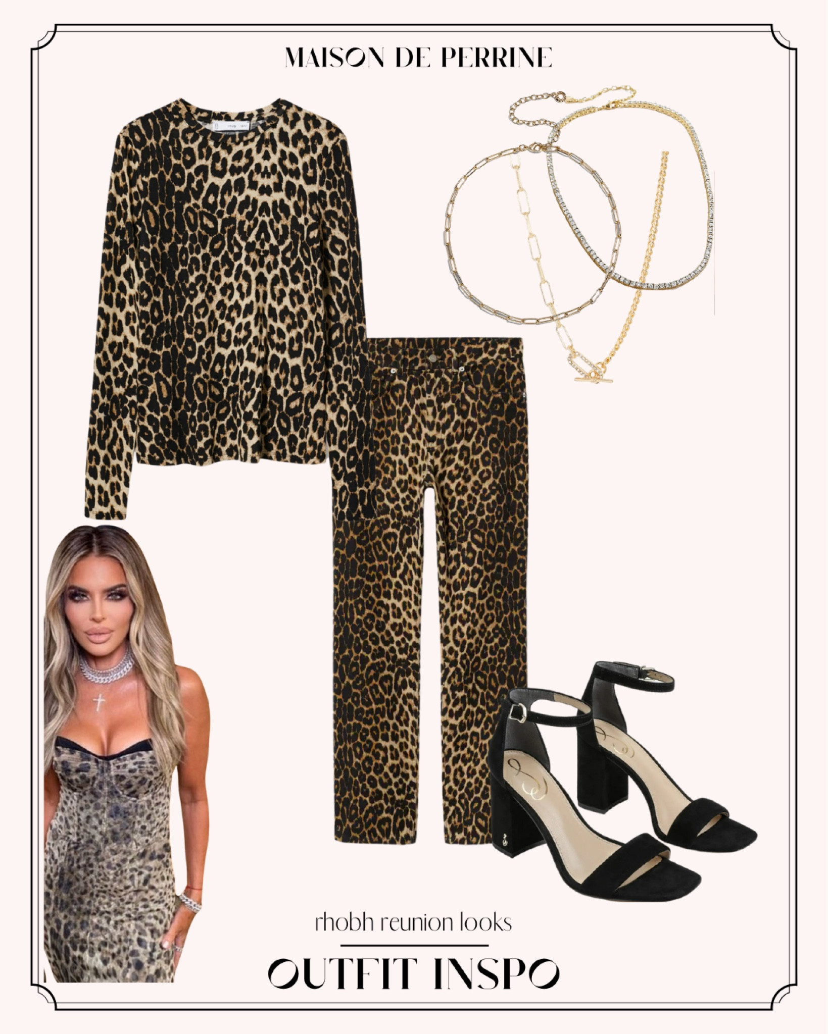 I put this work friendly outfit together inspired by the RHOBH reunion looks! - XO, Krista

#denim #statementjewlery #leopard #sheek #outfitinspo

#LTKstyletip #LTKworkwear #LTKshoecrush