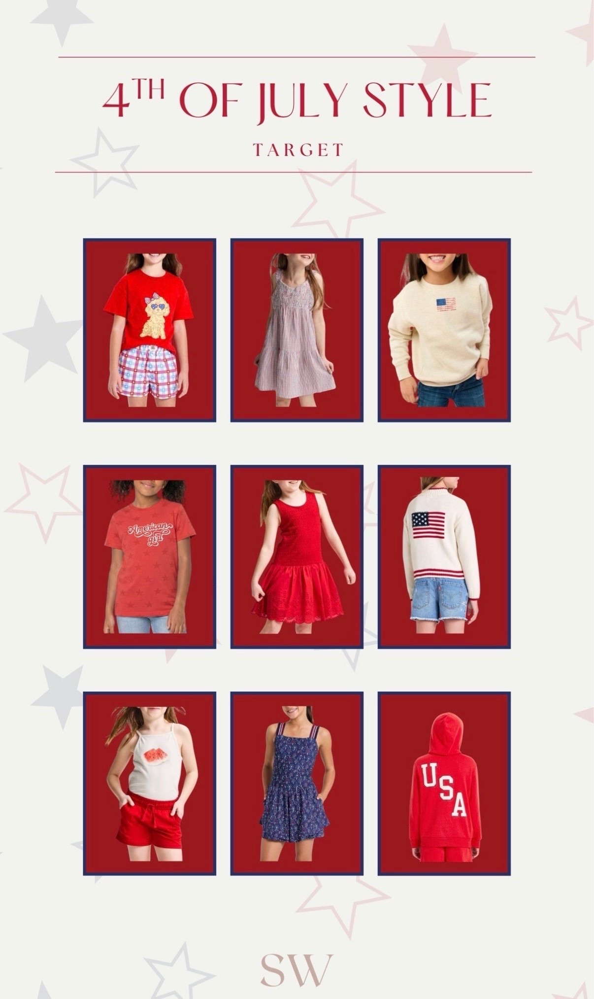 Girls 4th of July Style- from Target! ♥️🤍💙

#LTKootd #LTKKids #LTKBaby