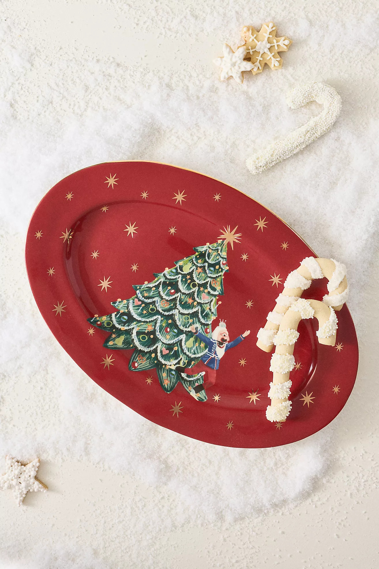 New York City Ballet Stoneware Platter | Anthropologie (US)