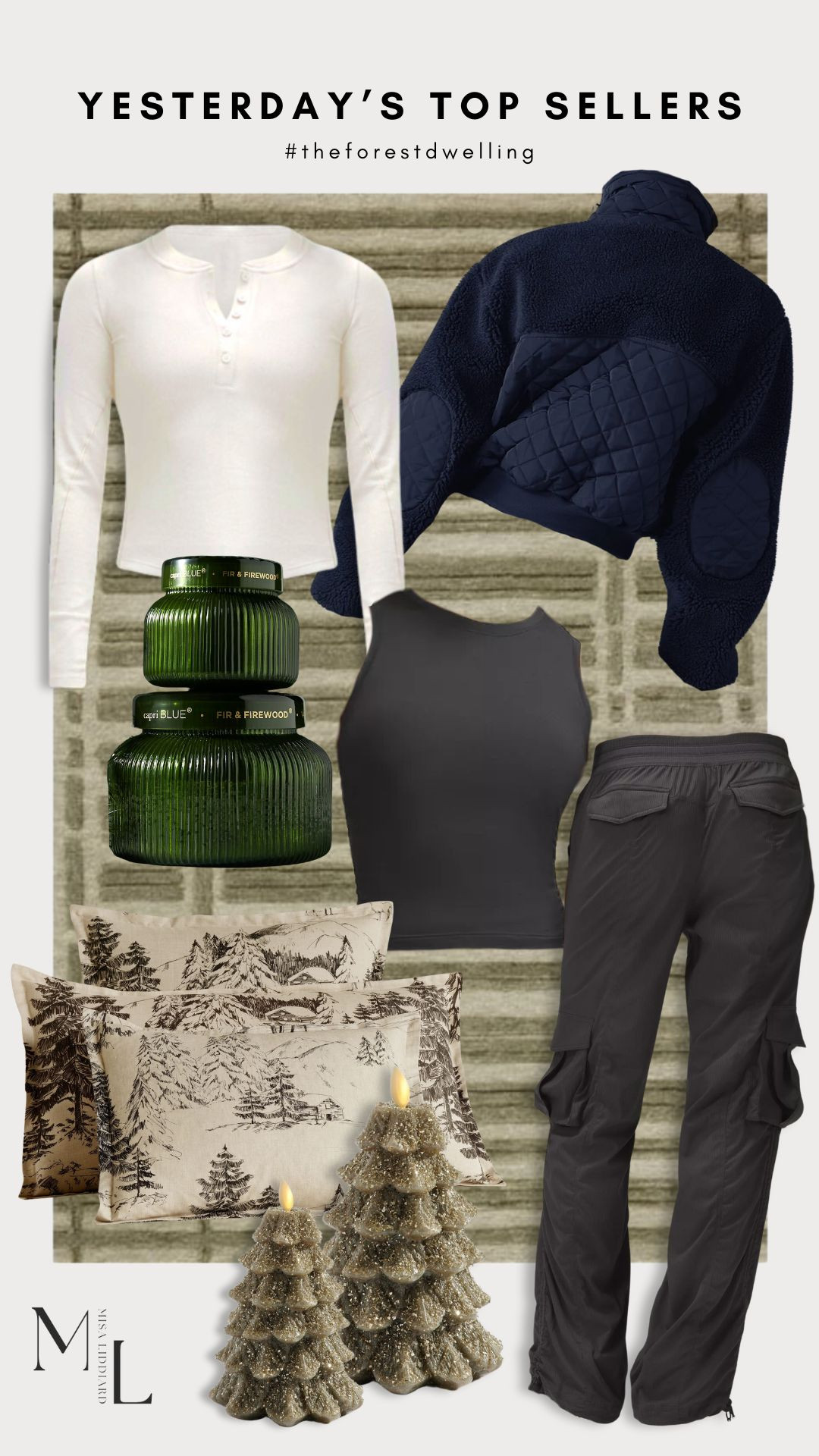 Yesterday's top sellers. The Fir & Firewood candle is the perfect winter scent. How cute are the flameless tree candles? They will last forever. The cargo pants are an essential part of my wardrobe, I have them in several colors. Linking a few more of my favorite rugs. 

 #LTKSeasonal #LTKHome #LTKStyleTip
