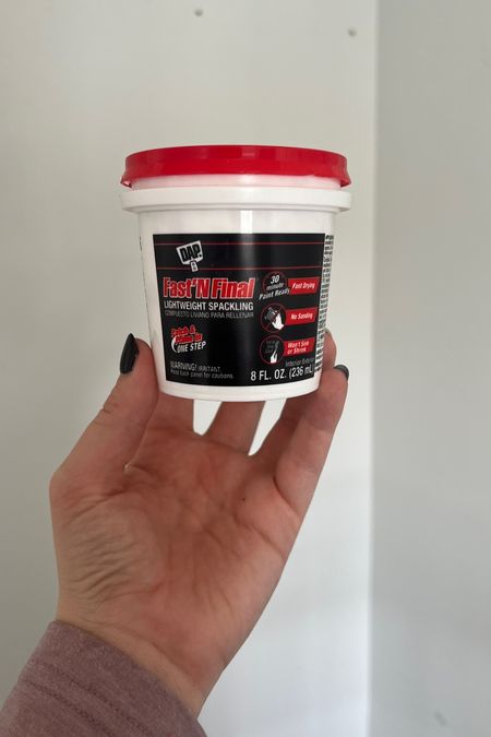 My favorite spackle to patch drywall

#LTKhome