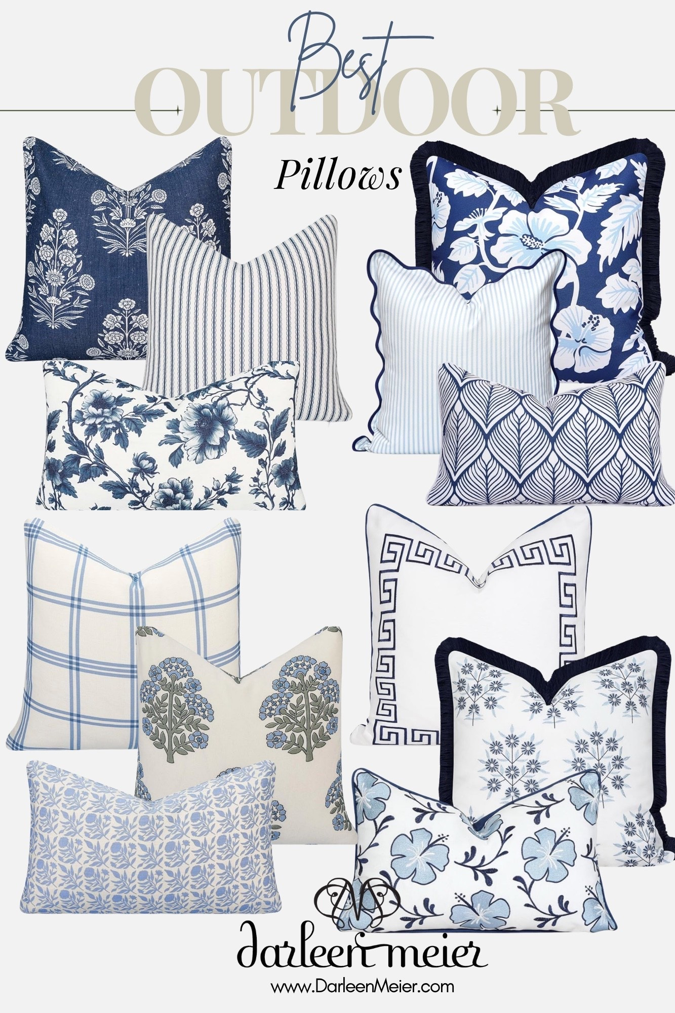 Best outdoor pillows navy blues

#LTKHome