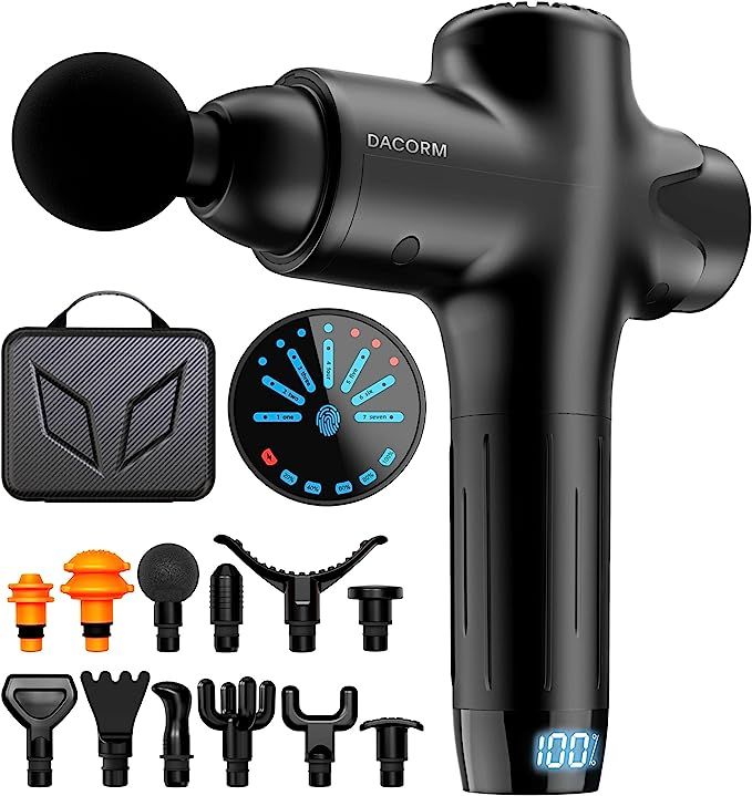 Amazon.com: Massage Gun - Percussion Muscle Massage Gun for Athletes, Super Quiet Portable Electr... | Amazon (US)