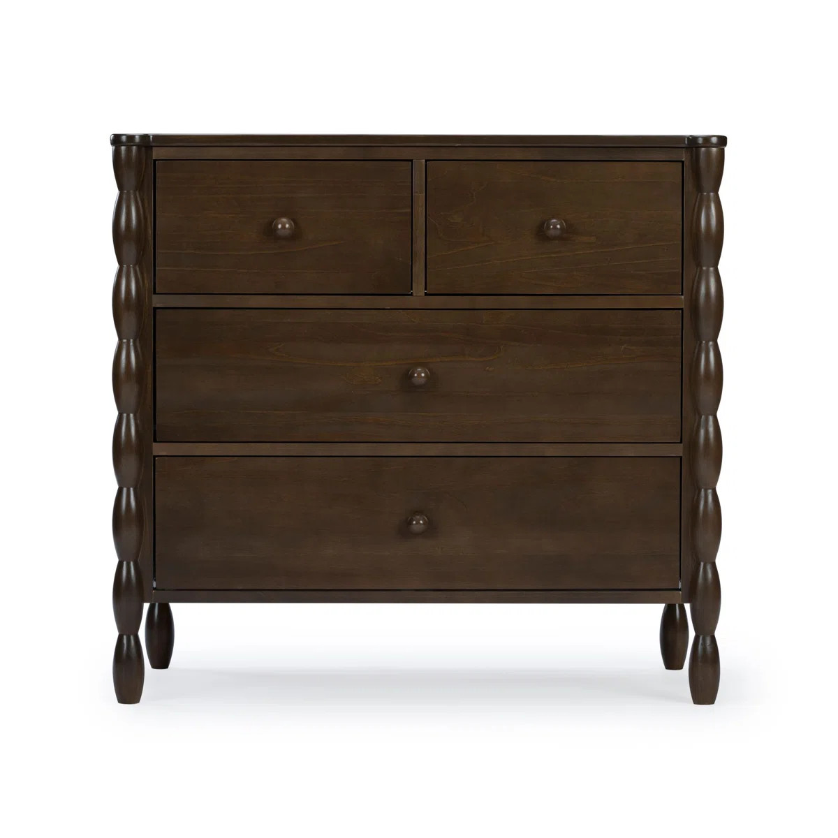 Jenny Lind 4-Drawer Spindle Dresser | Wayfair North America
