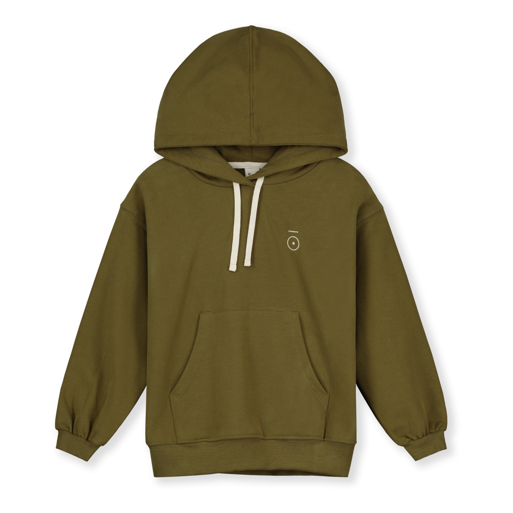 Gray Label - Organic Cotton Hoodie - Grünolive | Smallable | Smallable DE