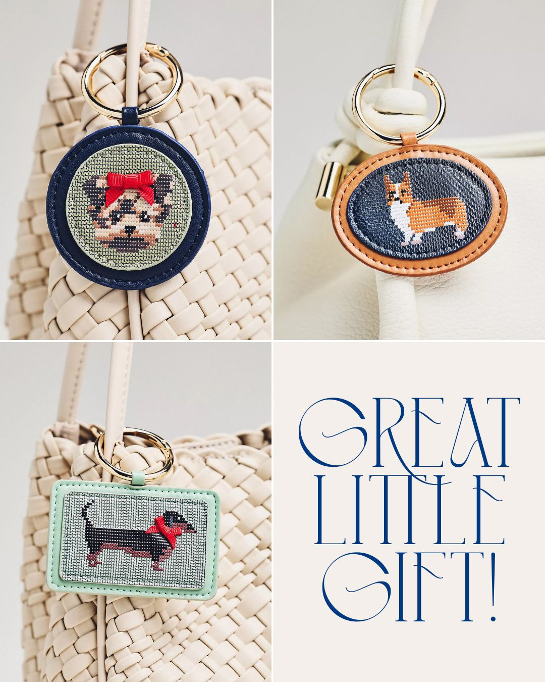 Needlepoint dog bag charms! The sweetest little gift!

yorkie, corgi, dachshund, needlepoint, keychain, gift guide, gifts under $35, personalized, dog lovers!  

 #LTKGiftGuide #LTKFindsUnder50 #LTKPets
