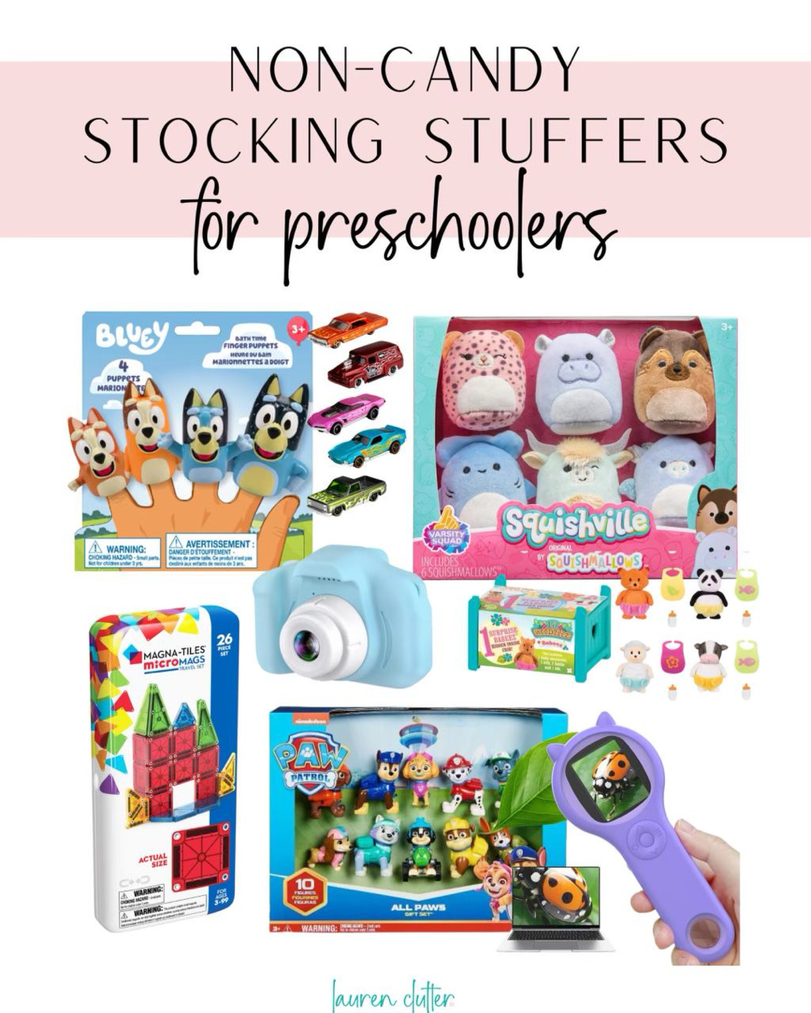 Christmas is right around the corner! Here are my non-candy stocking stuffer ideas for preschoolers. These are tried-and-true and a big hit for preschoolers everywhere! 

#LTKKids #LTKHoliday #LTKGiftGuide
