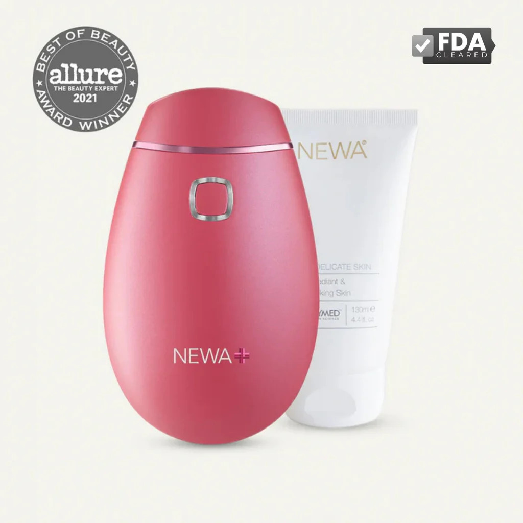 NEWA+ Cordless RF Wrinkle Reduction Device (Pink) | Rajani MD