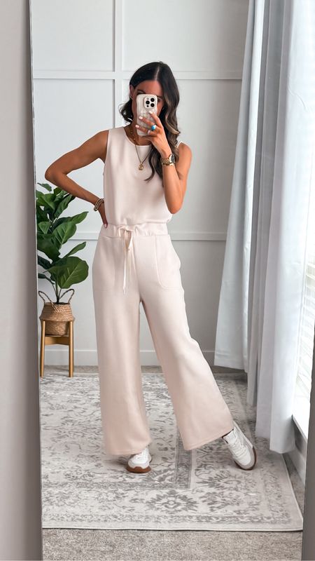 ✨This jumpsuit is seriously the softest material. I can’t believe it’s Amazon! Dress up or down. 

✨Comes in tons of colors! Fits true to size. I’m wearing a small. 


#LTKstyletip #LTKsalealert #LTKfindsunder50