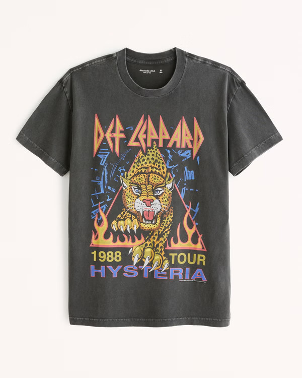 Def Leppard Graphic Tee | Abercrombie & Fitch (US)
