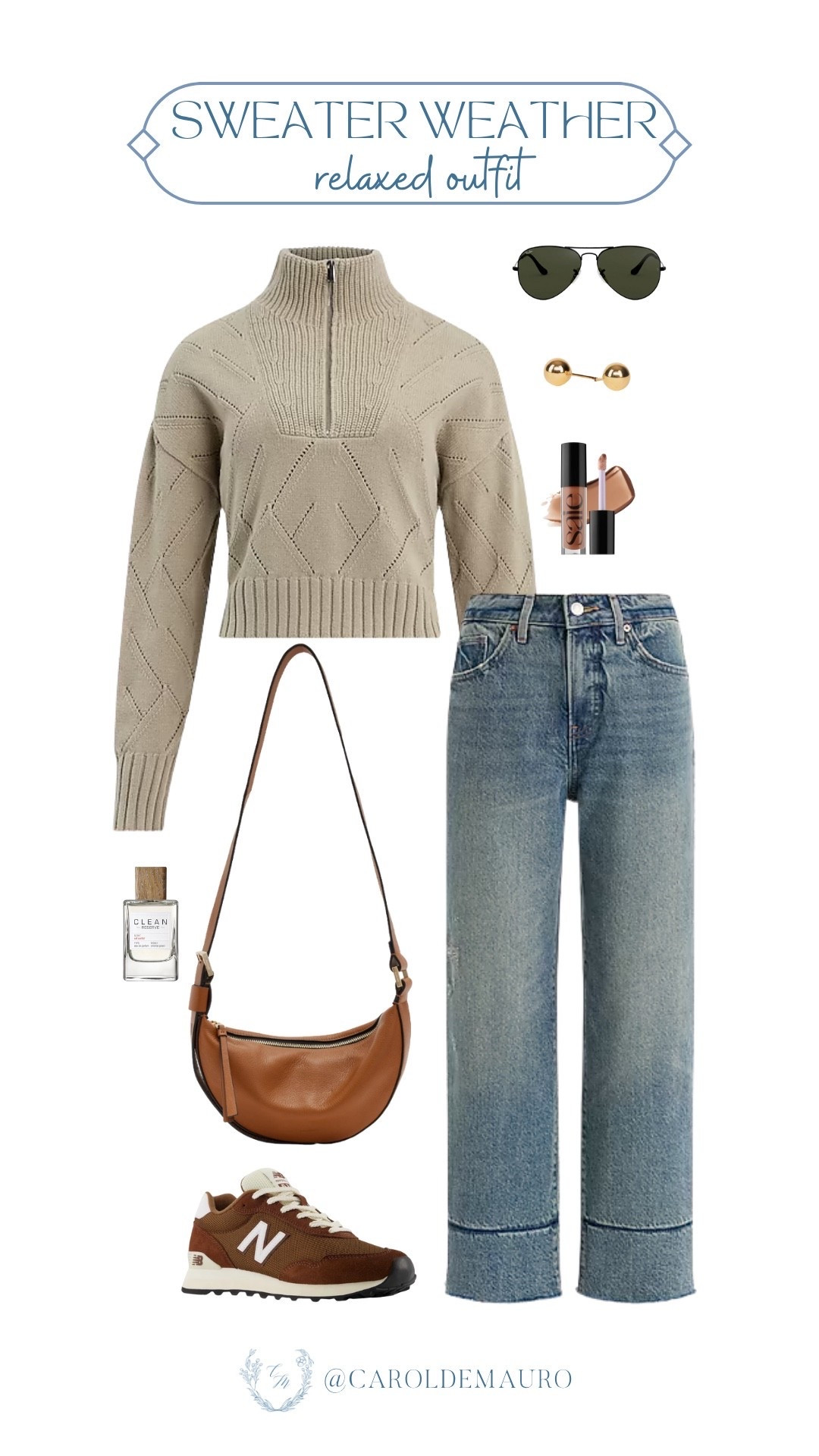 When the weather drops, you know your priority is comfort. This look is your new go-to! That chunky knit and those easy jeans are basically the uniform for errands, coffee, or just chillin'.

everyday wear, casual outfit, fashion finds, fall staple, sweater weather, errands day, autumn wardrobe, elevated basics

#LTKU #LTKStyleTip #LTKSeasonal
