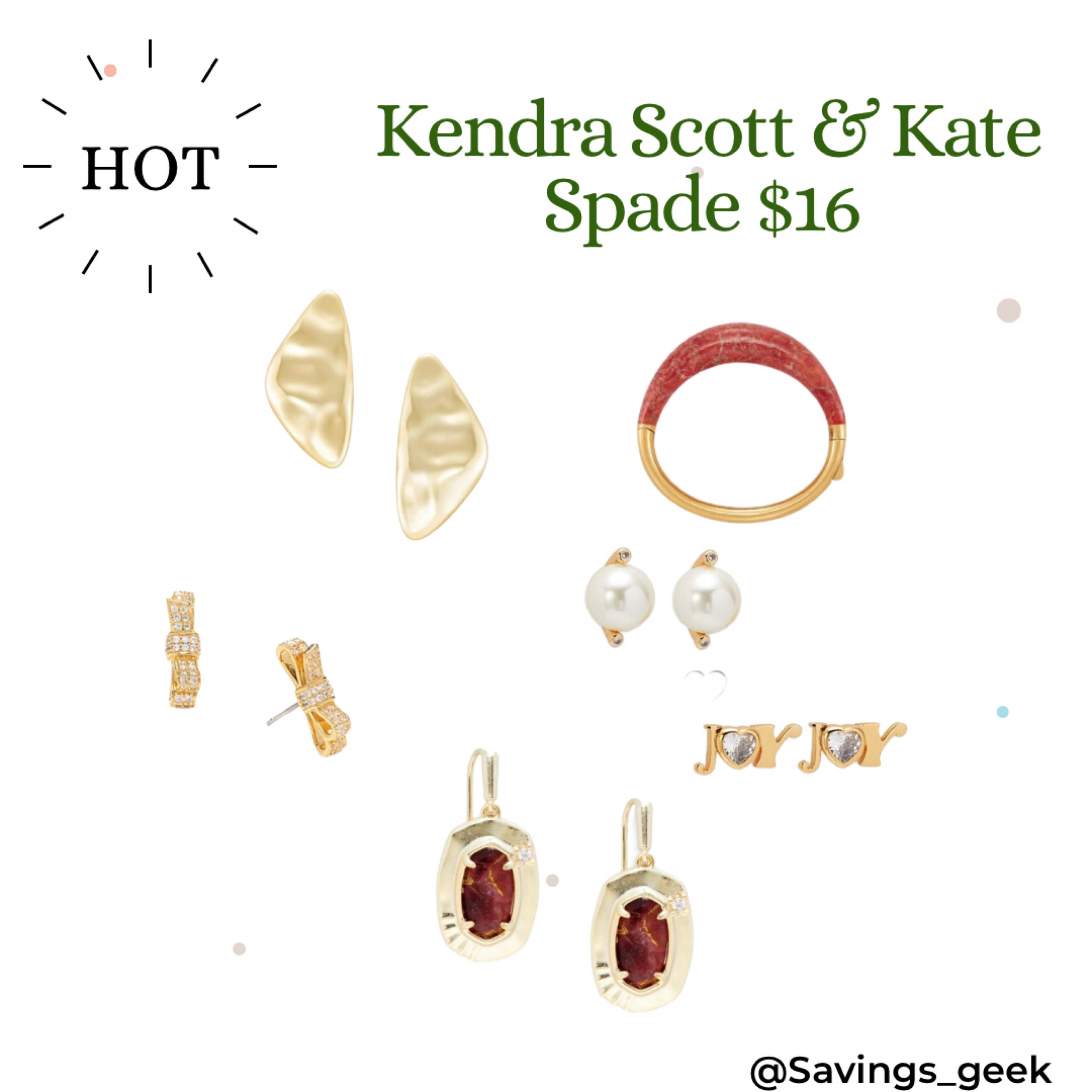 Kendra Scott & Kate Spade starting at $16

Ad ✨Link is in my bio to LTK 

#jewlery #gifts #stockingstuffer #kendrascott #katespade

#LTKfindsunder50 #LTKHoliday #LTKsalealert