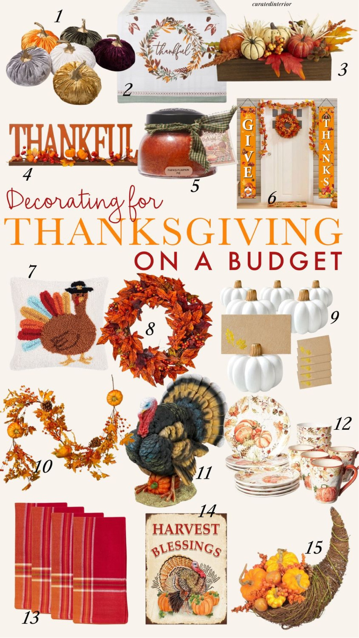 #ad Transform your home for Thanksgiving without breaking the bank! 🍂✨ Check out my top 15 budget-friendly decorations from @Wayfair that bring warmth and style to the season. 🦃💛 #OnlyAtWayfair #Wayfair 

#LTKHome #LTKSeasonal #LTKHoliday