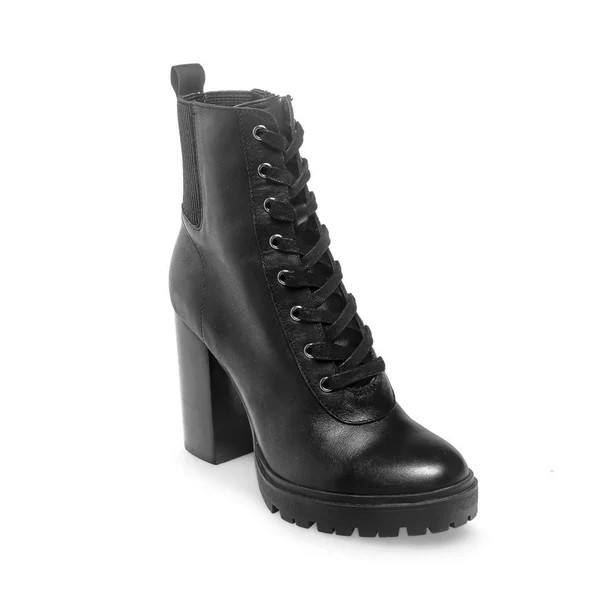 LATCH BLACK LEATHER | Steve Madden (US)