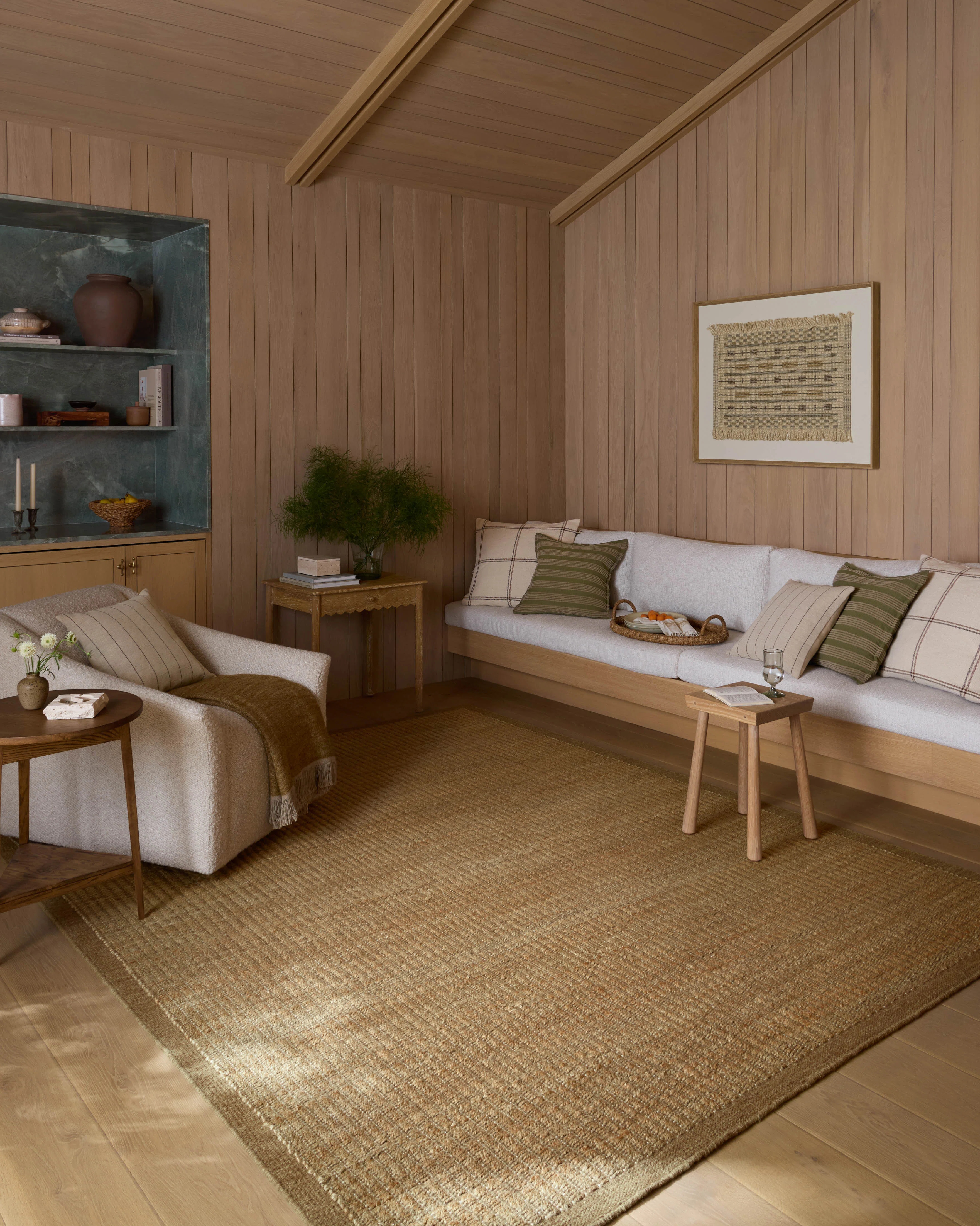 Amber Lewis x Loloi Lilah Natural / Bark Area Rug | Wayfair North America