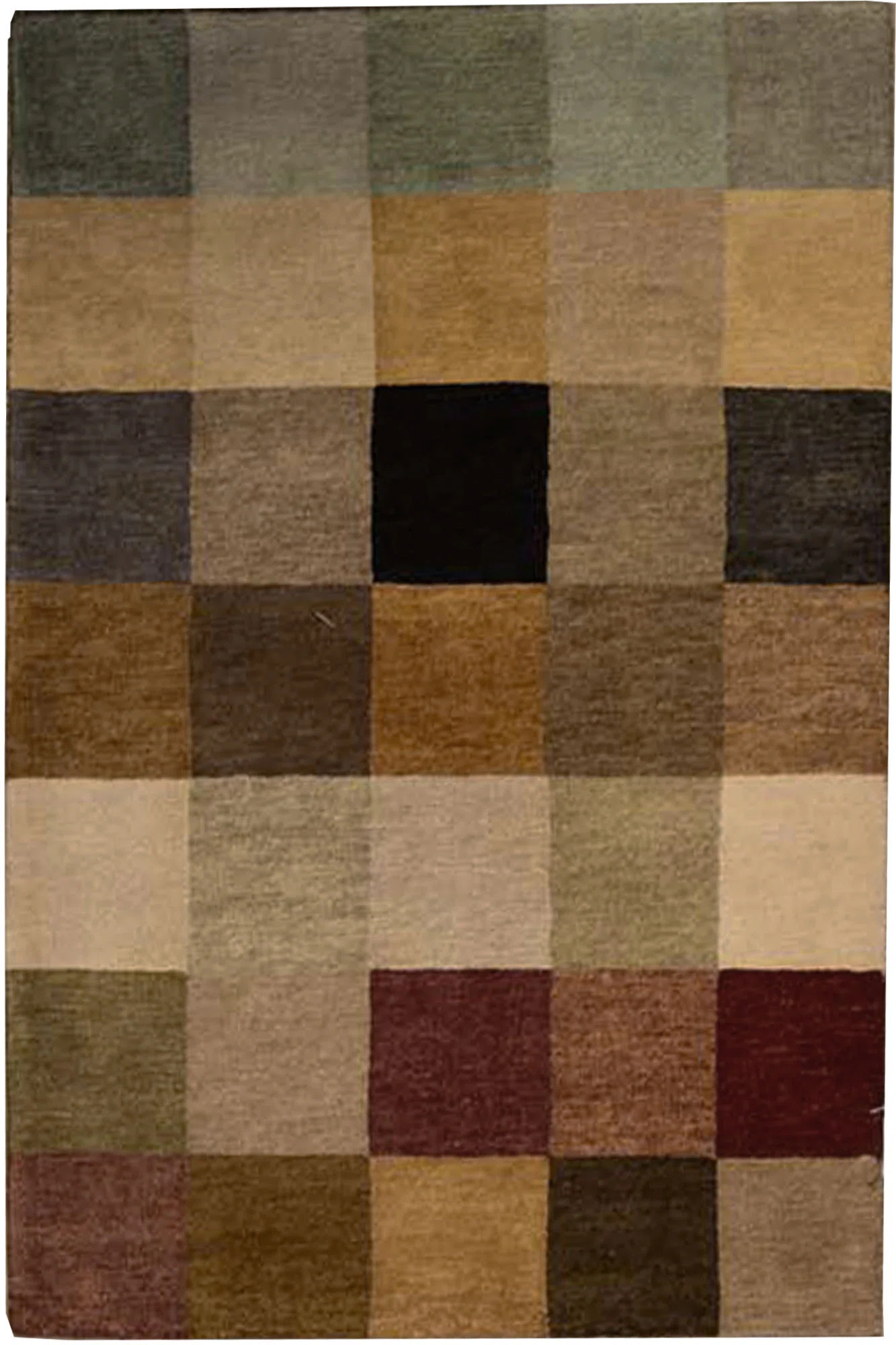 Wool Geometric Indoor Rug | Wayfair North America